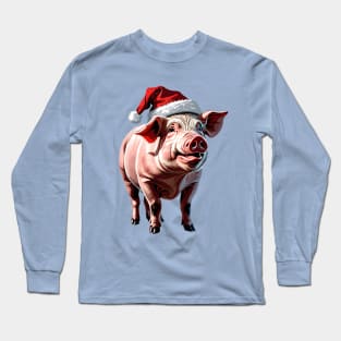 Xmas Piglet Long Sleeve T-Shirt